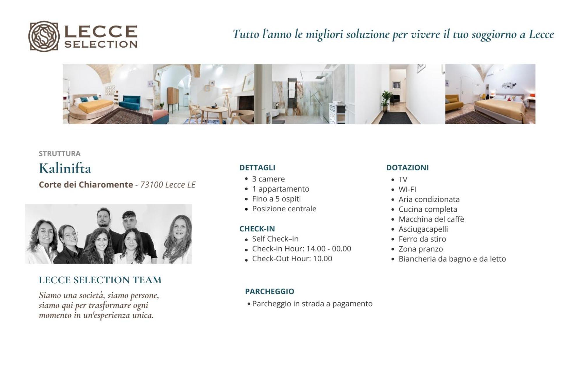 Bed & Breakfast Kalinifta - Selection Lecce